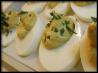 Curry Stuffed Eggs (Curried Deviled Eggs). Recipe by Syrinx