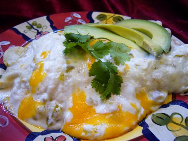 Green Chili Enchiladas. Photo by cookiedog