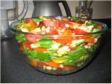 Rainbow Salad. Photo by Ozzy