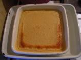 Lemon Buttermilk Pudding Cake With Fresh Berries