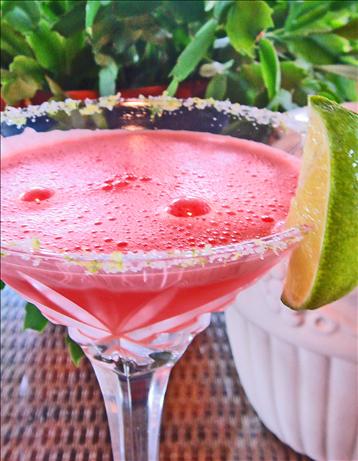 Frozen Watermelon Margaritas. Photo by Bev