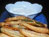 Fried Zucchini With Garlic Yogurt