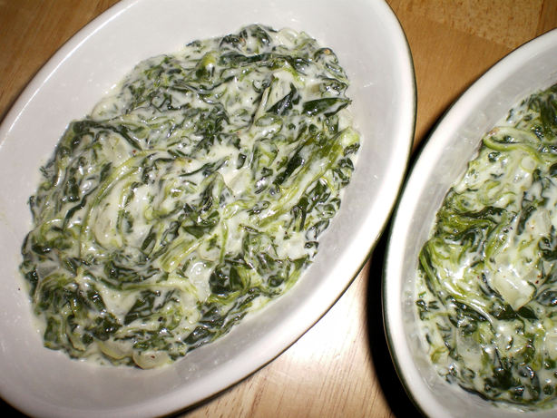 Julie's Creamed Spinach. Photo by Julie B's Hive