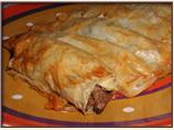 Bourek (Meat Filled Pastry)