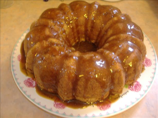 Diane's Fresh Apple Cake With Caramel Glaze. Photo by vivmom