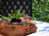 Grilled Leg of Lamb With Garlic and Rosemary