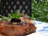 Grilled Leg of Lamb With Garlic and Rosemary. Recipe by lazyme