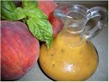 Basil Peach Salad Dressing.