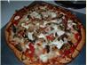 Pizza (Cpk Inspired) Goat Cheese, Roasted Red Pepper. Recipe by Bibliobethica