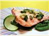 Steamed Salmon With Snow Peas. Recipe by echo echo
