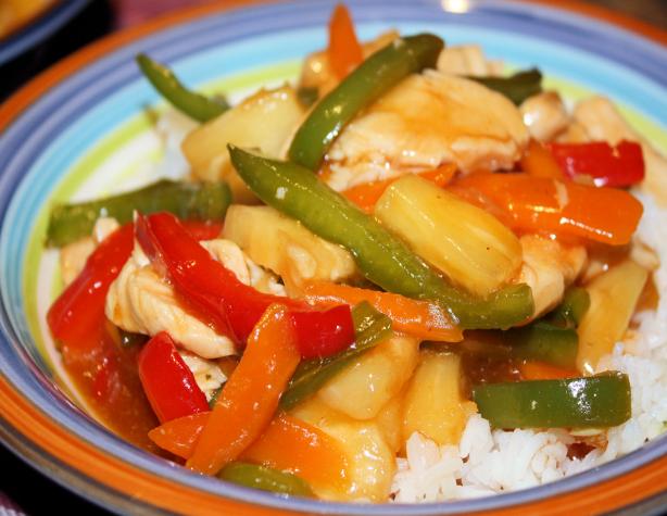 Sweet - and - Sour Chicken. Photo by **Jubes**