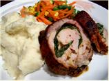 Grilled Stuffed Pork Loin