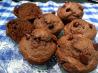 Vegan Chocolate Orange Muffins. Recipe by ontariomamaof7