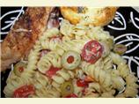 Tomato, Olive & Parmesan Pasta