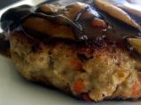 Teriyaki Chicken Burgers With a Teriyaki Mushroom Sauce
