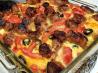 Baked Sausage and Eggs. Recipe by Dreamgoddess