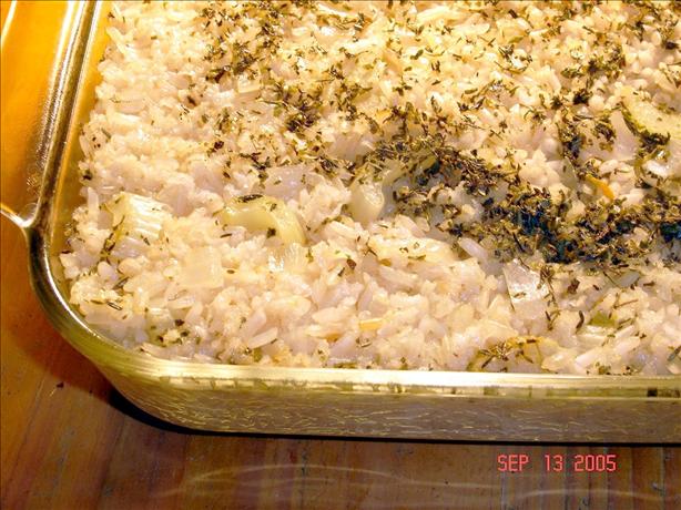Rice Pilaf with Herbs. Photo by lets.eat