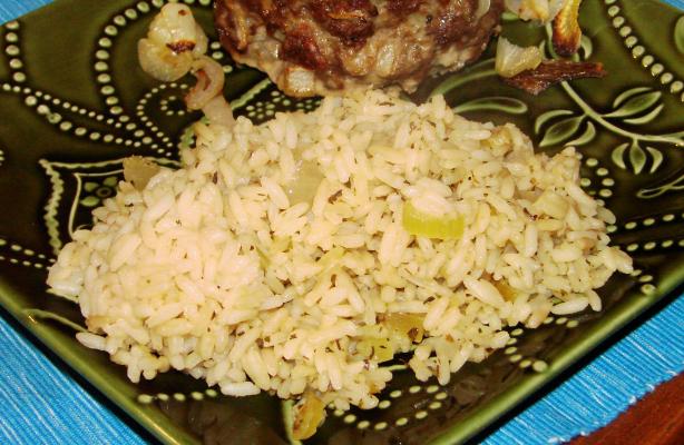 Rice Pilaf with Herbs. Photo by Boomette