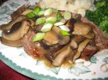 Broiled Flank Steak With Mushroom Sauce