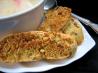 Basil Pine Nut Biscotti. Recipe by Mikekey