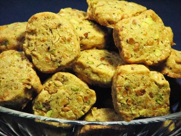 Pistachio Cheese Wafers. Photo by Kerfuffle-Upon-Wincle