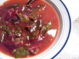 Lebanese Lentil and Swiss Chard Soup