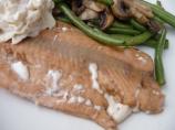 Salmon with Maple Balsamic Glaze