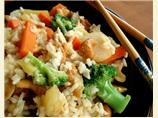 Chicken Teriyaki with Cashew Pineapple Rice