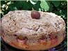 Streuselkuchen Topped W. Fresh Fig or Peach, Plum (Bread Machine