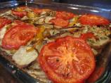 Potato Gratin With Peppers, Onions and Tomatoes