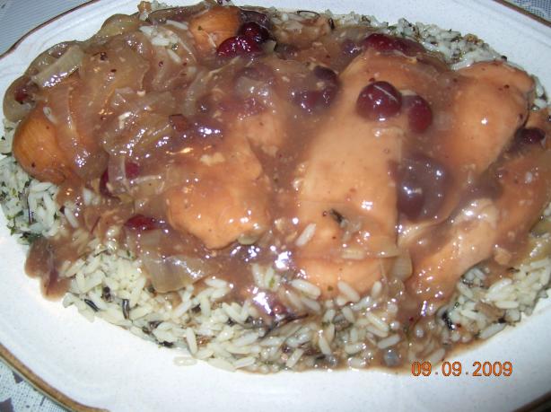 Crock Pot Cranberry Chicken. Photo by DebS #2