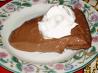 Moo-Less Chocolate Pie by Alton Brown. Recipe by Maribel (skadoo)