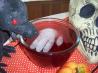 Dragon's Blood Punch and Hand Ice Mold