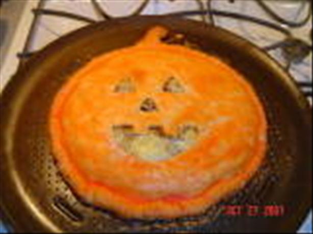 Jack-O'-Lantern Cheeseburger Pie. Photo by JenniferK2