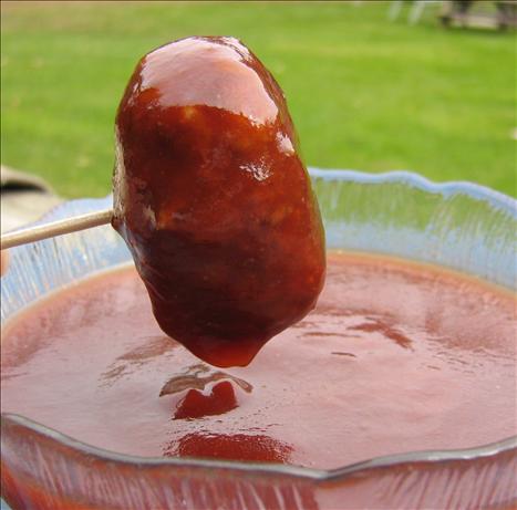 Uncle Tom's Appetizer Meatball Sauce. Photo by ~Leslie~