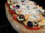 Grilled Vegetable Cheese Bread