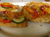 Grilled Vegetable Cheese Bread