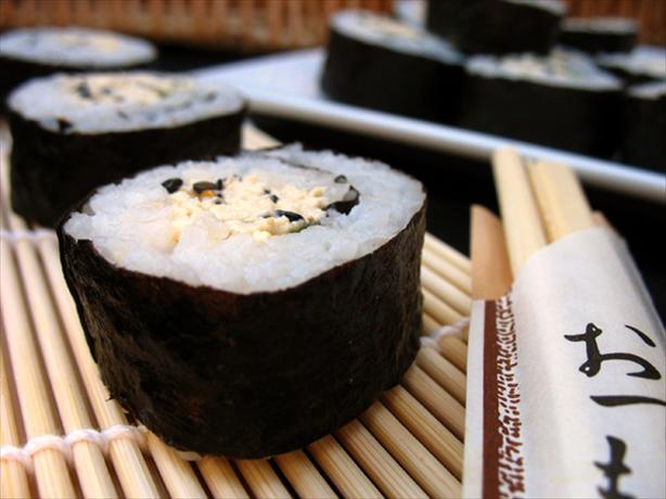 Spicy Tofu Sushi. Photo by LUv 2 BaKE