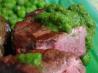 Argentinean Oak-Planked Beef Tenderloin With Chimichurri Sauce. Recipe by Manami
