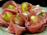 Fresh Figs Stuffed and Wrapped With Prosciutto