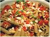 End-Of-The-Summer Tomato, Basil and Feta Pasta. Recipe by Kozmic Blues