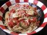 Spaghetti With Tomato, Chilli, Mushroom, Zucchini & Garlic. Recipe by LilKiwiChicken