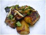 Zucchini With Almonds and Olives