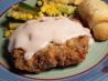 Chicken-Fried Steak With Cracked Pepper Gravy