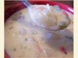 Cheesy Potato Bell Pepper Chowder
