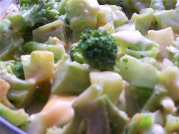 Creamy Broccoli and Cheese. Photo by Sherrybeth