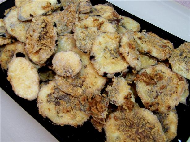 Crisp Eggplant (Aubergine) Chips. Photo by Rita~