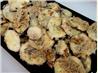 Crisp Eggplant (Aubergine) Chips. Recipe by Mrs Goodall