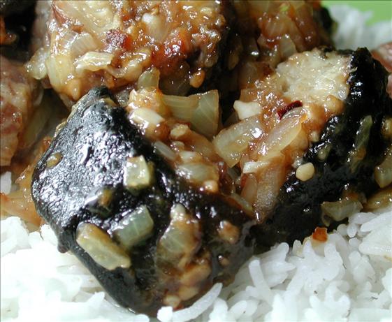 Stir-Fried Eel With Black Bean. Photo by Chef floWer