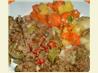 Vegetarian Meatless Pepper & Mushroom Casserole